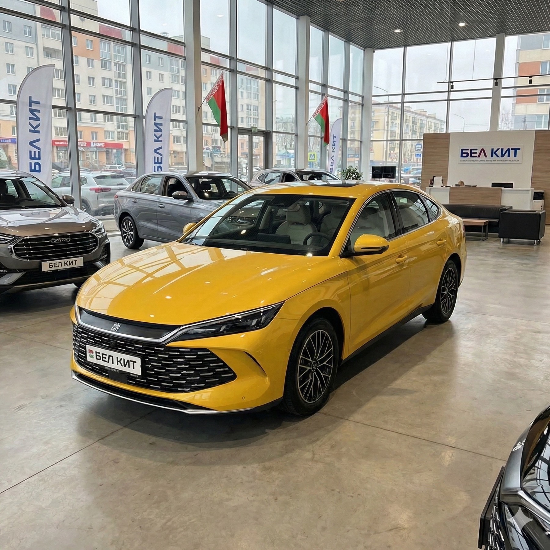 BEL-KIT: автомобили из Китая для такси — BYD Qin